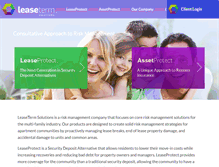 Tablet Screenshot of leasetermsolutions.com
